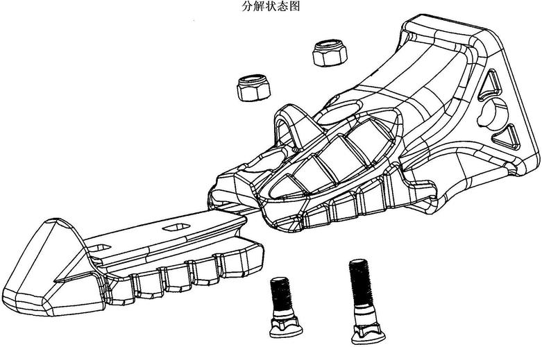 機械齒零件(粉碎并運土,建筑和采礦用-2)
