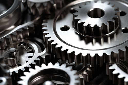 機(jī)器部件工廠(chǎng)工業(yè)機(jī)械齒輪零件攝影圖片 攝影圖